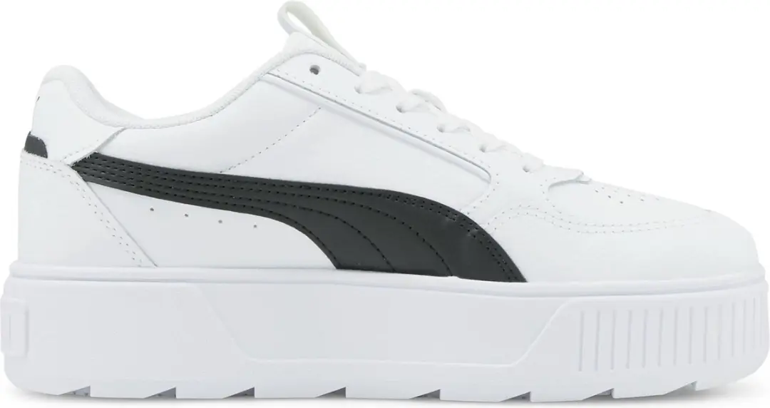 PUMA Karmen Rebelle Dames Sneakers - Wit/Zwart - afbeelding 3 van 6