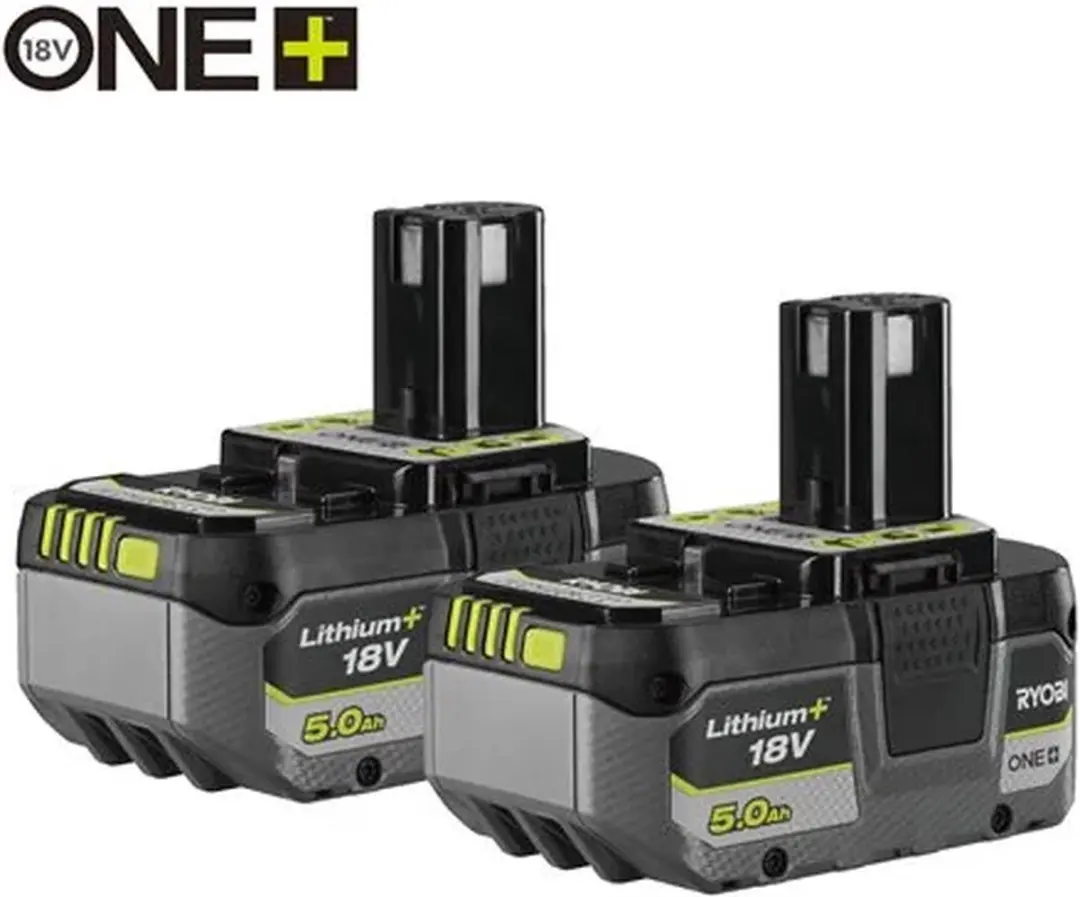 Ryobi 18V RB1850X2 Accu 5.0Ah - 2 Stuks