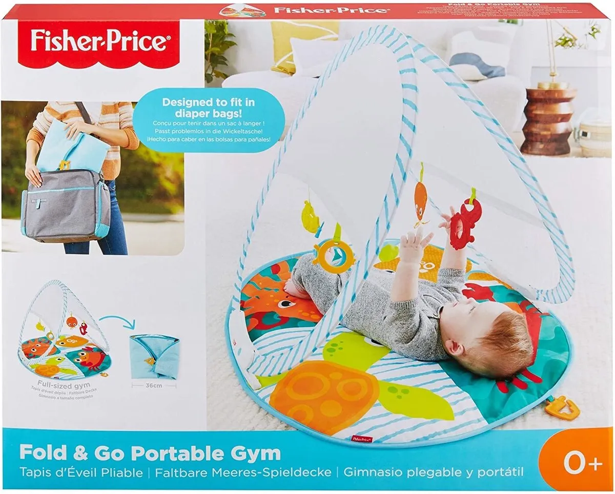 Fisher Price Draagbare Gym - 4 Speelelementen - afbeelding 6 van 6