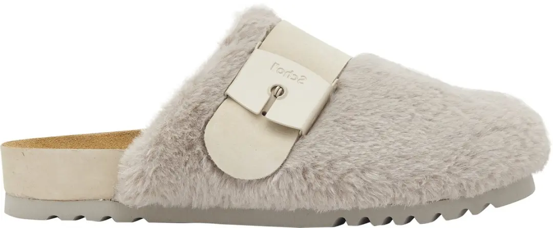 SCHOLL ALASKA 3.0 Synthetic fur GR Womens Taupe FALSO Clogs