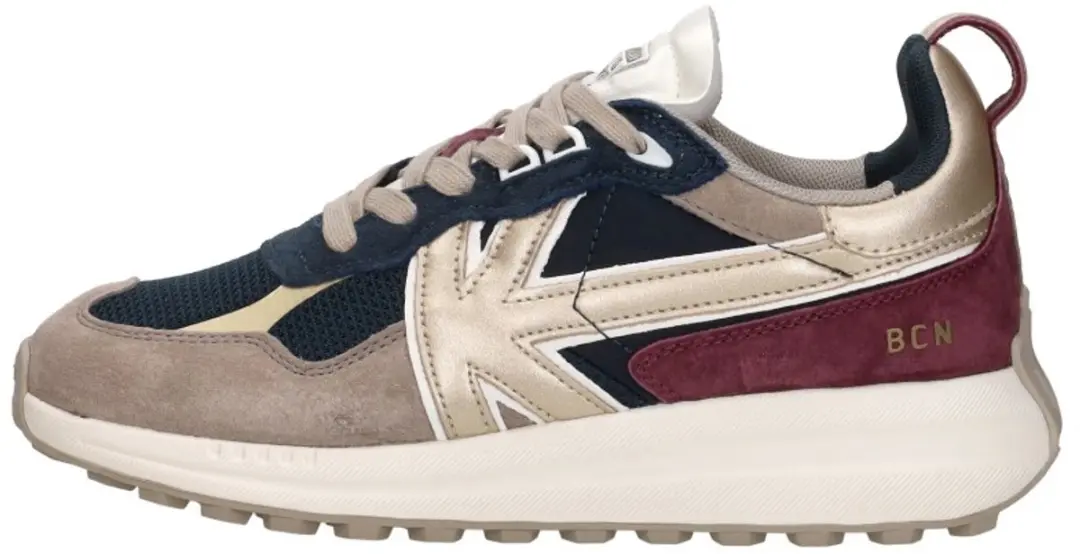 Kaotiko Detroit Glam Sneakers - Blauw 37 - afbeelding 2 van 6