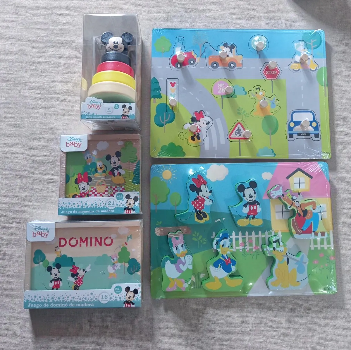 Disney Baby Houten Spelenset 5-delig