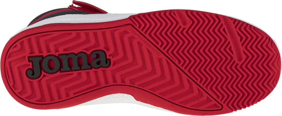 Joma Platea Mid Jr 24 JPLAMS2406V Sneakers - Wit - Maat 32 - afbeelding 4 van 5