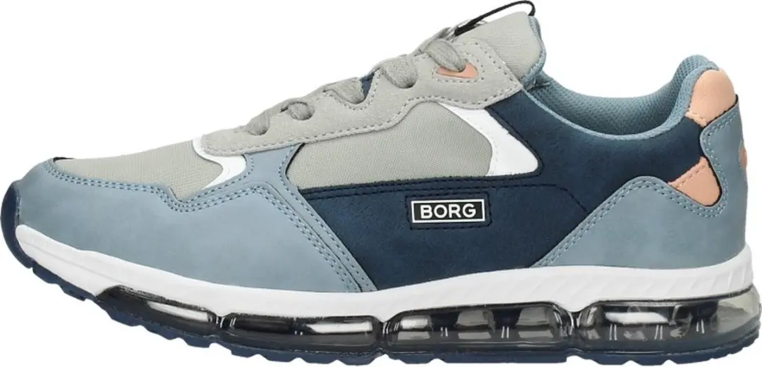 Bjorn Borg Bjorn Borg X500 sneakers blauw Imitatieleer 41216 - Maat 31 - afbeelding 2 van 6