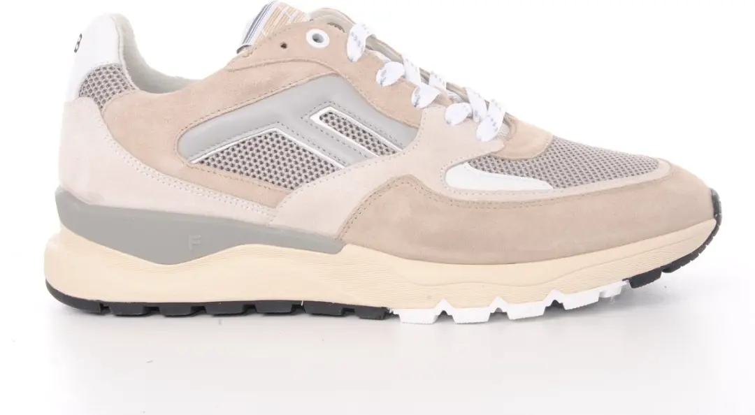 Floris van Bommel De Treener Sfm-10154 Sneakers - Leer - Beige - 43⅓ - afbeelding 3 van 6