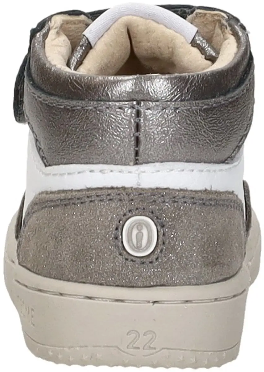 Shoesme Baby-Proof Meisjes Klittenbandschoenen - Zilver Maat 22 - afbeelding 6 van 6