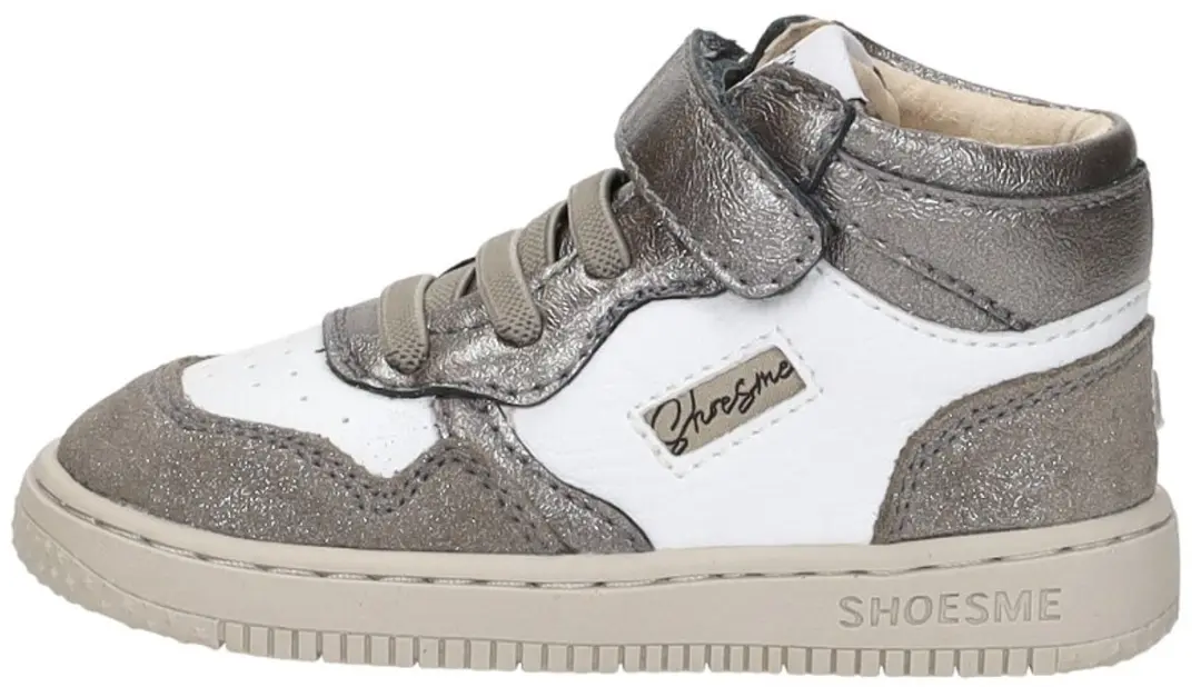 Shoesme Baby-Proof Meisjes Klittenbandschoenen - Zilver Maat 22 - afbeelding 3 van 6
