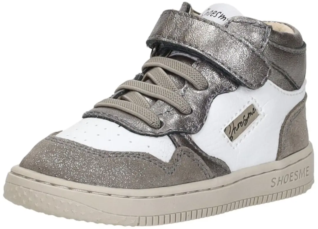 Shoesme Baby-Proof Meisjes Klittenbandschoenen - Zilver Maat 22 - afbeelding 4 van 6