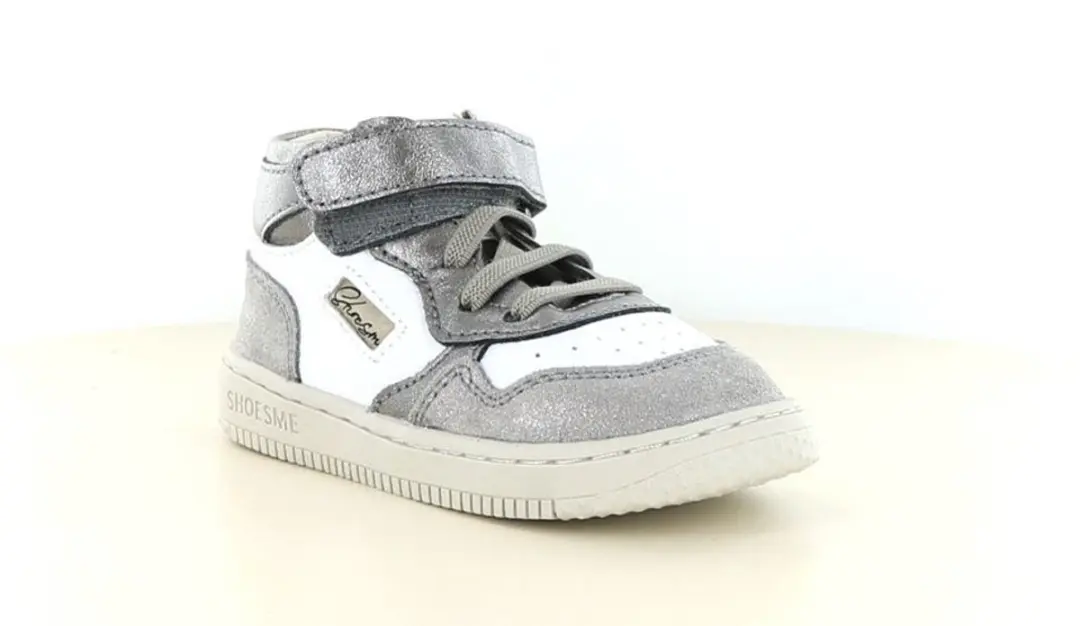 Shoesme Baby-Proof Meisjes Klittenbandschoenen - Zilver Maat 22 - afbeelding 2 van 6
