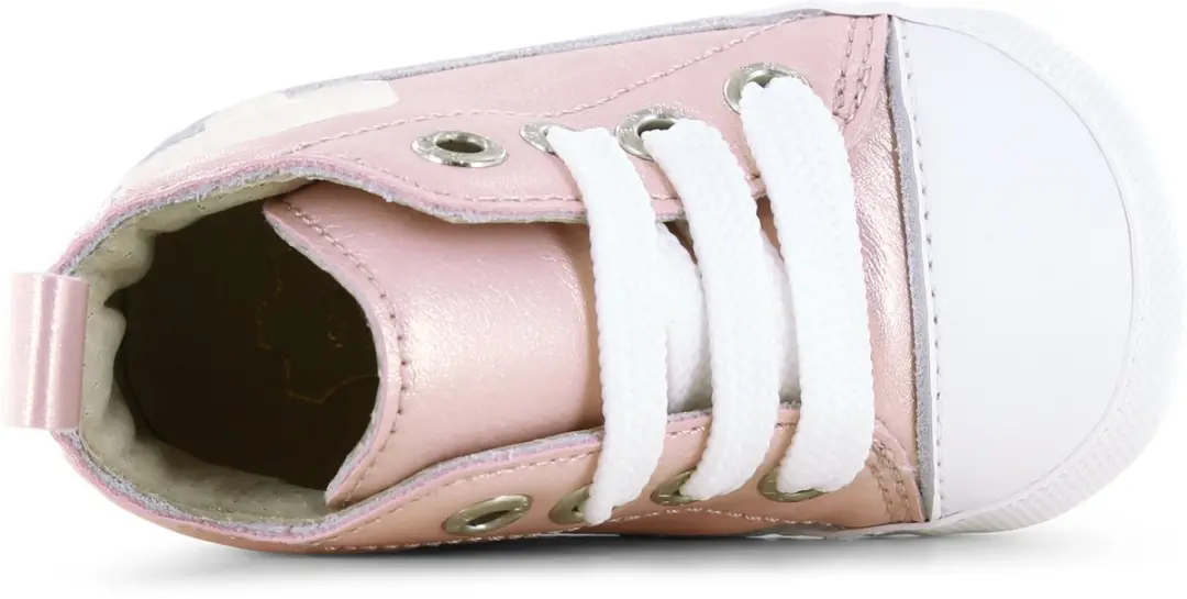 Shoesme BABY-PROOF Sneakers - Metallic Roze - Maat 20 - afbeelding 6 van 6