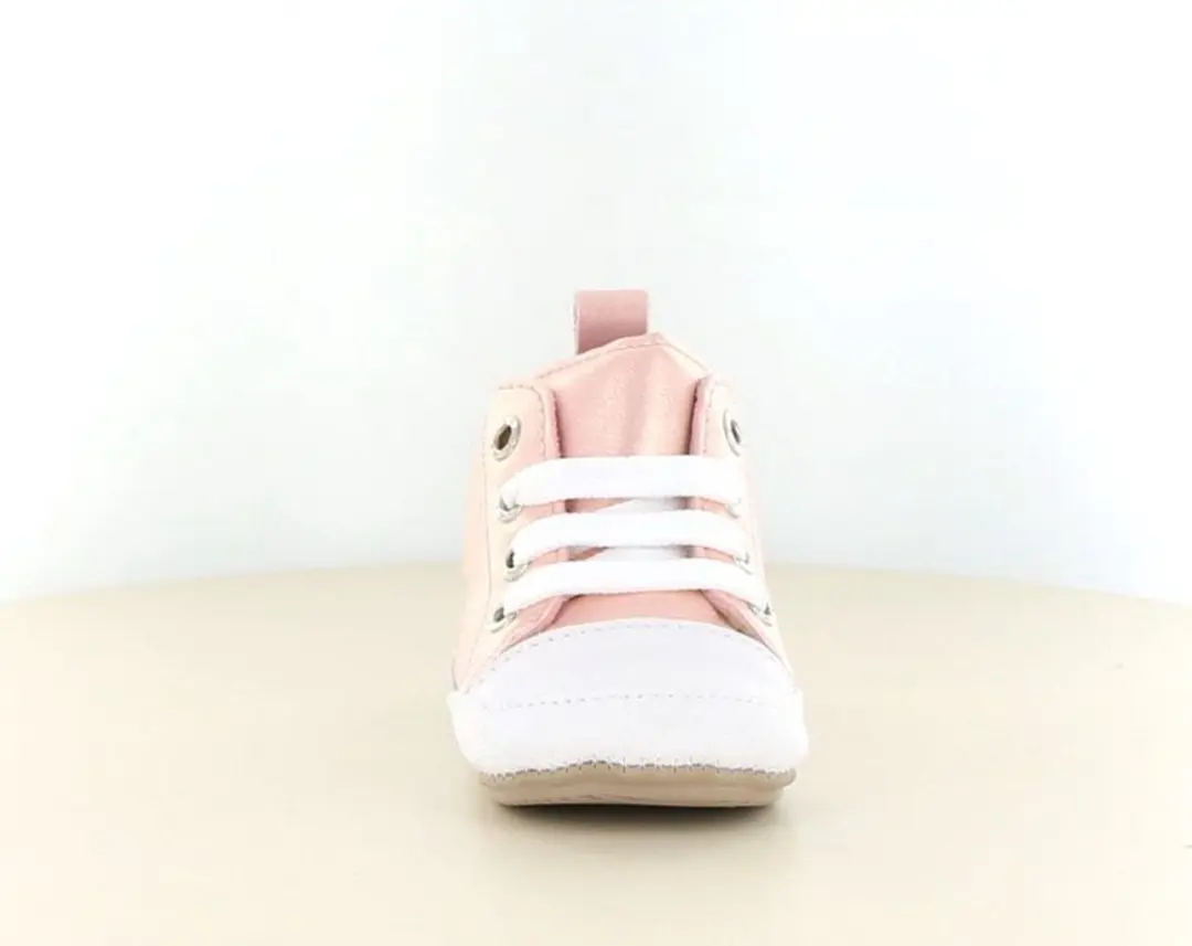 Shoesme BABY-PROOF Sneakers - Metallic Roze - Maat 20 - afbeelding 3 van 6