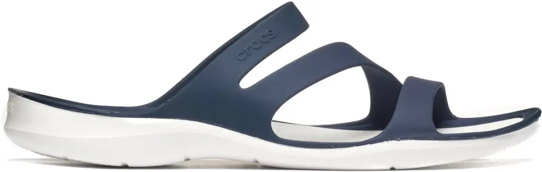 Crocs Swiftwater Sandalen Dames Navy/Wit 42.5 - afbeelding 6 van 6
