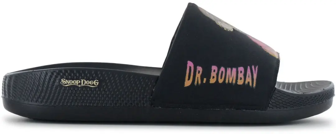 Skechers x Snoop Dogg Hyper Slide Dr. Bombay Heren Badelatschen 251015-BBK - EU 41 - Zwart - afbeelding 5 van 6