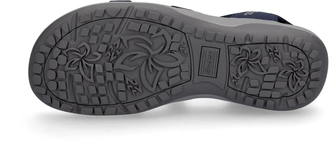 Skechers Reggae Slim Stretch Flex Dames Sandalen - Navy - afbeelding 6 van 6