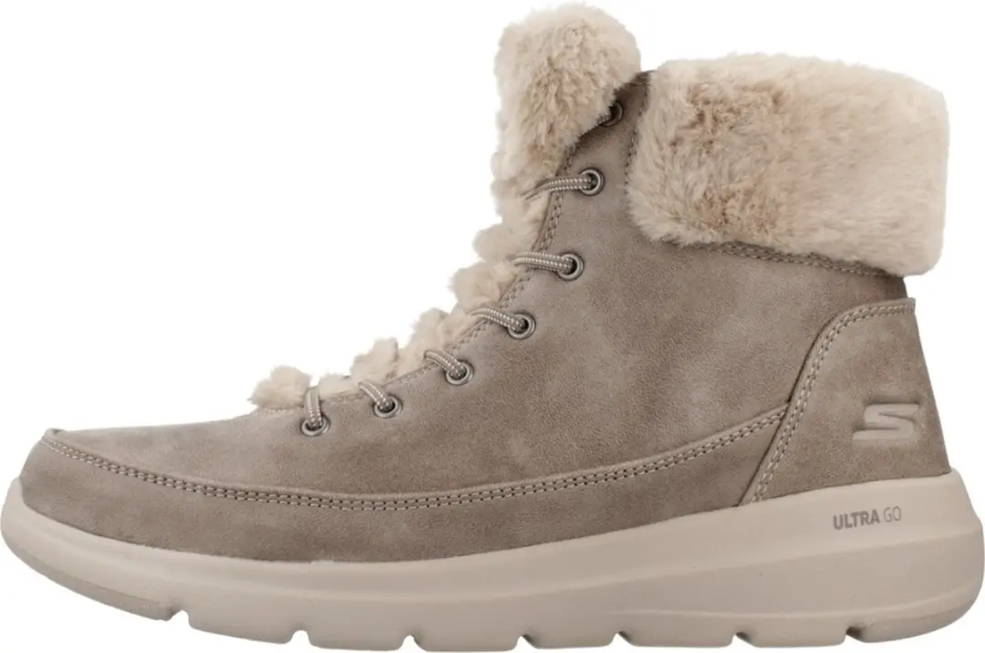 Skechers Glacial Ultra Laarzen - Bruin - Maat 40