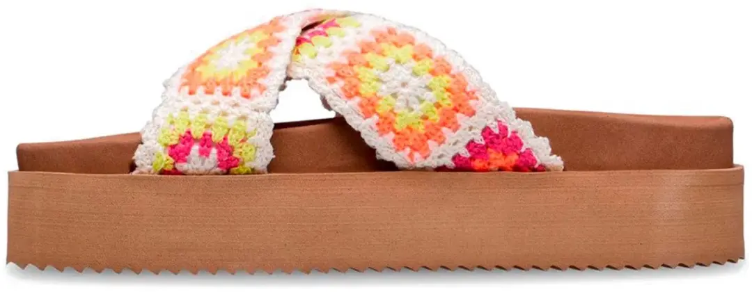 Roxy Sienna Hi 1 Sandalen - Bruin/Wit 38 - afbeelding 4 van 4