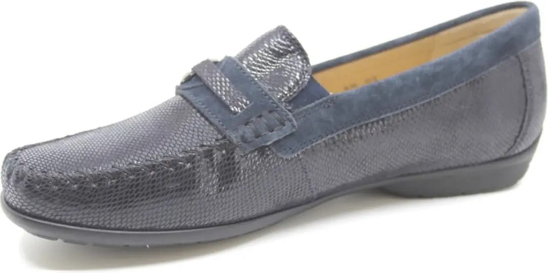 Sioux CORTIZIA-723-H Instappers - Blauw 41 - afbeelding 2 van 6