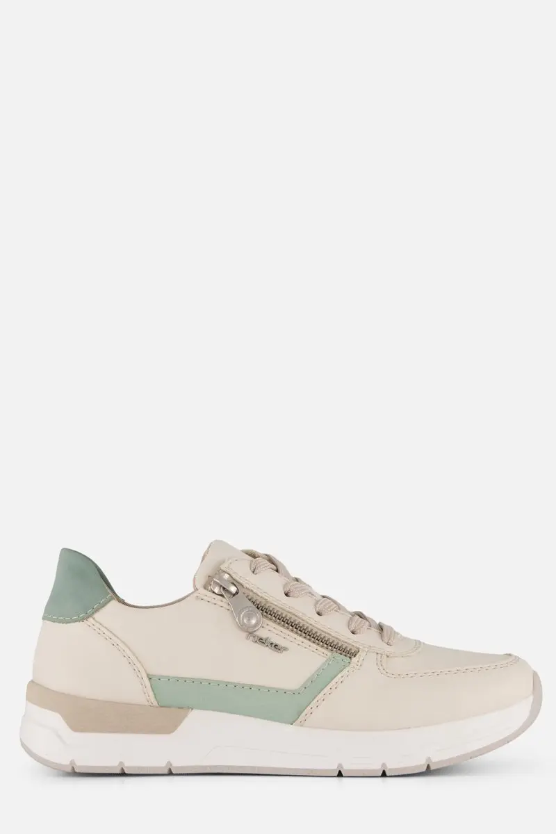 Rieker Sneakers beige Synthetisch