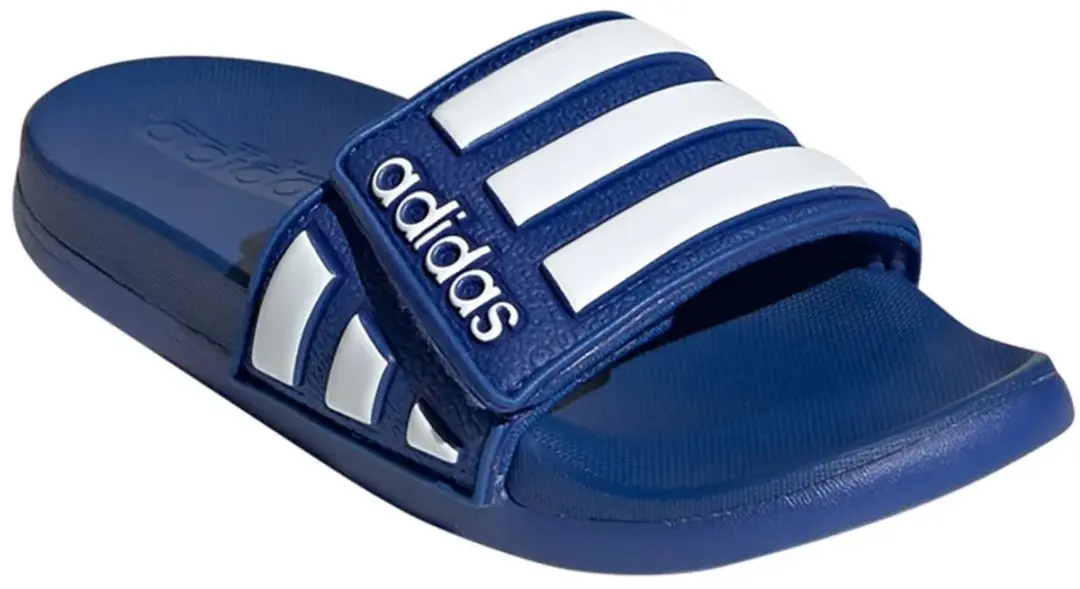 Adidas Adilette Comfort Adj Slides - Blauw - Maat 29 - afbeelding 3 van 4