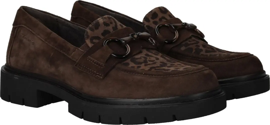 Tamaris Comfort Loafers Dames - Bruin - 37 - afbeelding 5 van 6