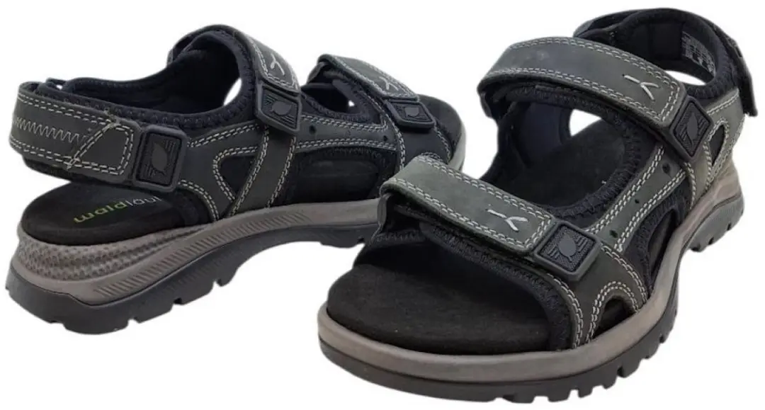 Wäldlaufer H-taro 746004-194 Heren Sandalen - Maat 44 - Zwart - afbeelding 4 van 6