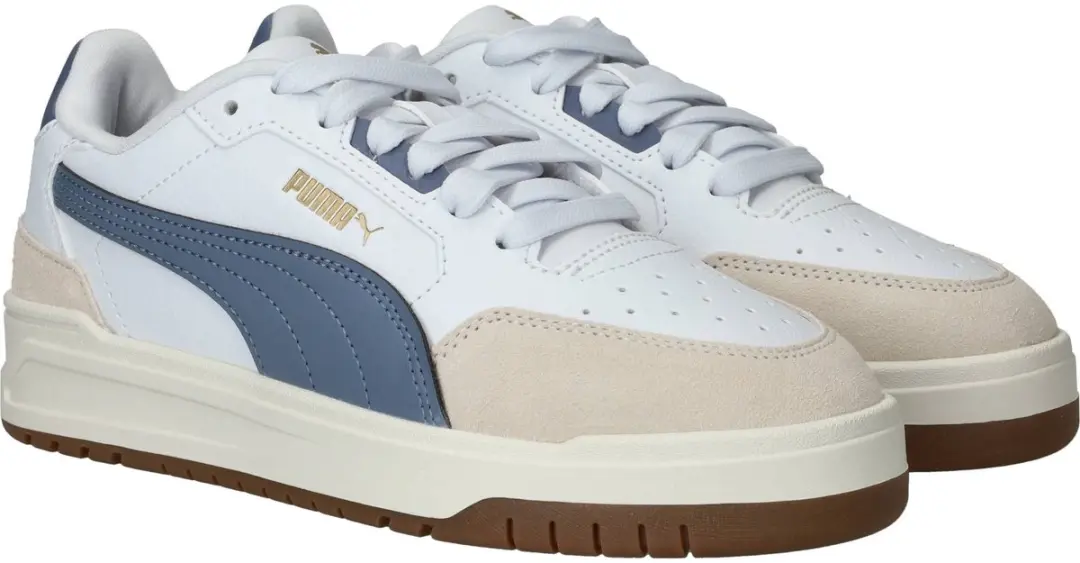 PUMA Shuffle Downtown Lo Sneakers - Wit - afbeelding 2 van 6