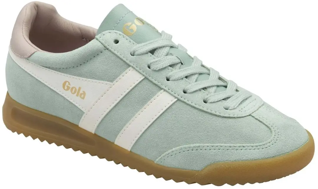 Gola Torpedo CLB761 Dames Sneakers - Suède - 40 - Surf/Off-White/Roz