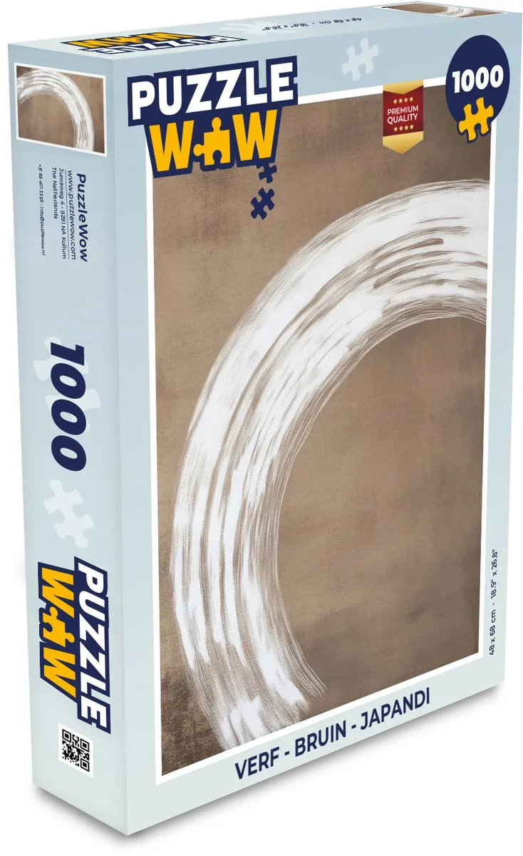 PuzzleWow Japandi Legpuzzel 1000 Stuks - 8721169382029