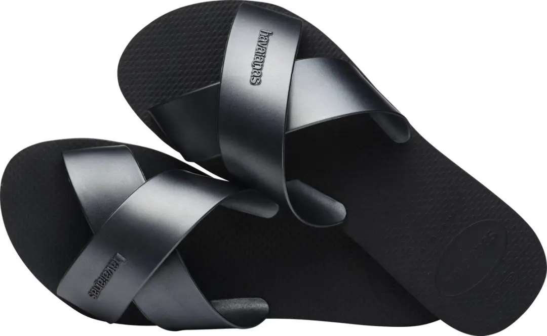 Havaianas HAV. AQUA METALLIC Dames Badslippers - Zwart