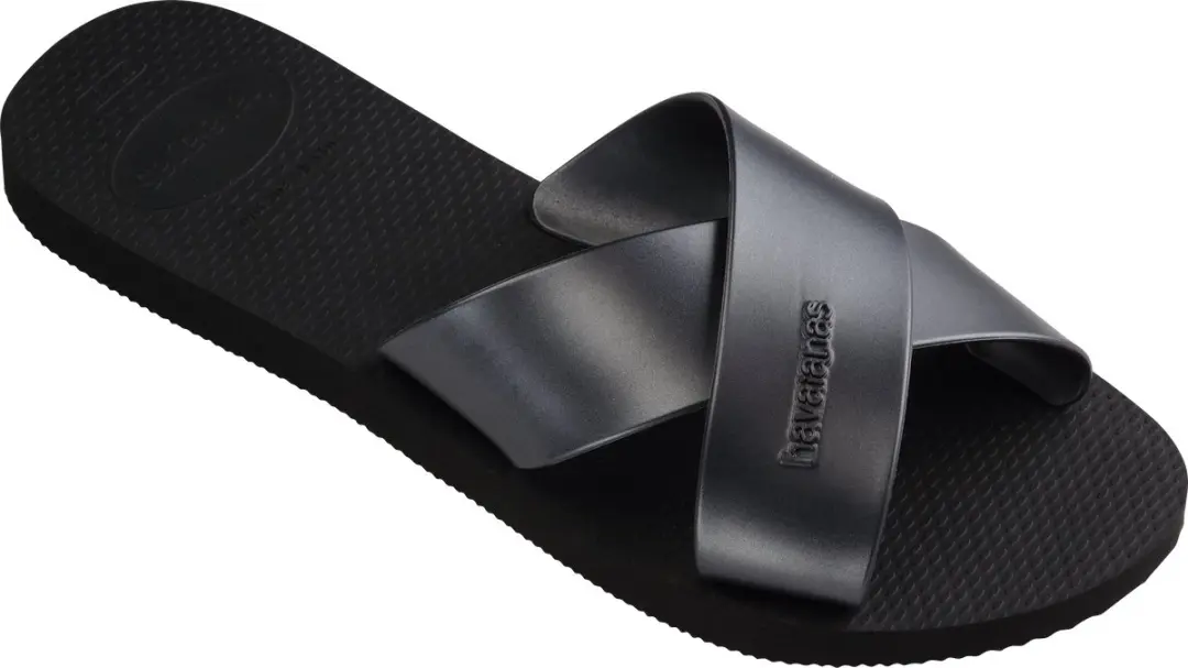 Havaianas HAV. AQUA METALLIC Dames Badslippers - Zwart
