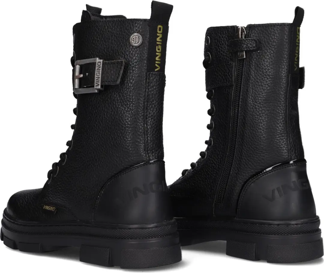Vingino Jennifer Hi Veterboots - Zwart - Maat 35 - afbeelding 6 van 6