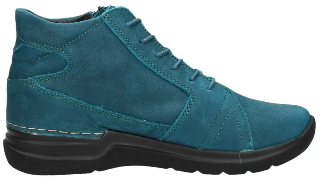 Wolky Why Veterschoenen - Petrol - Maat 39