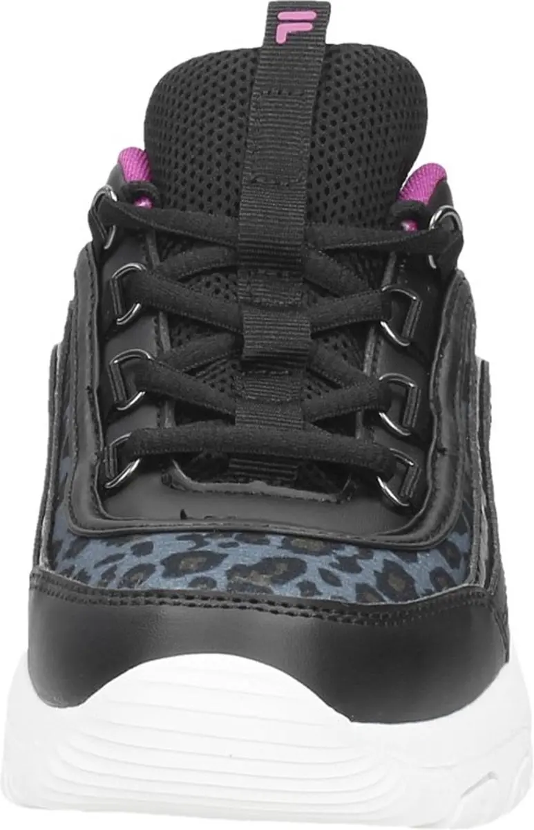 Fila Strada A Low Kids Lage sneakers - Meisjes - Zwart - Maat 32 - afbeelding 3 van 6