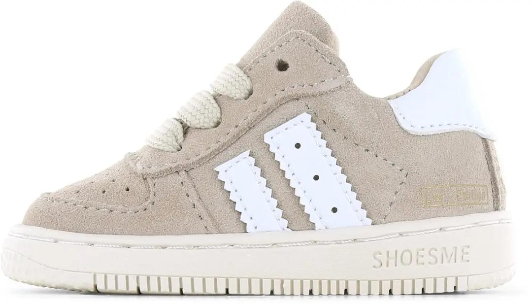Shoesme Taupe Suède Sneakertje