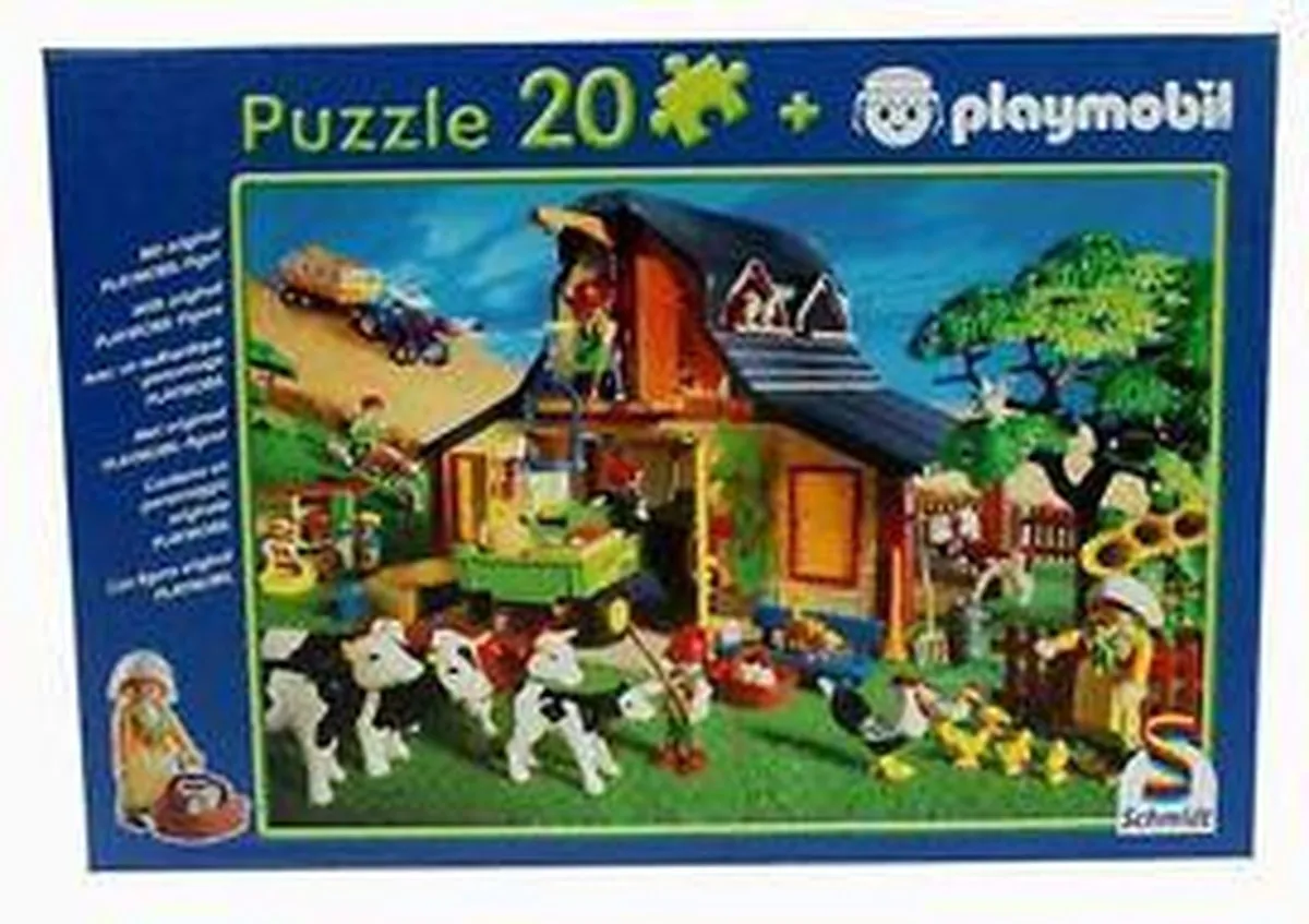 Playmobil Boerderij Puzzel