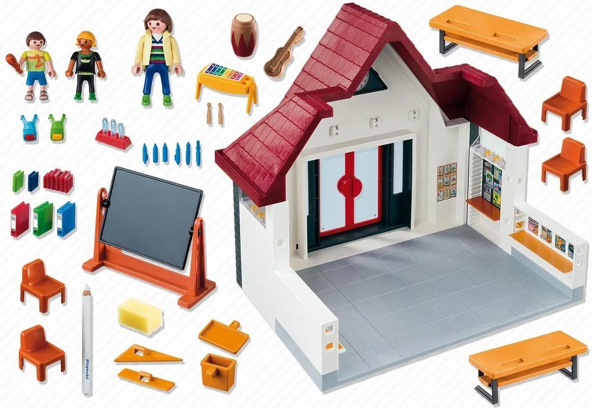 Playmobil Meeneemschool 6865 - Multicolor