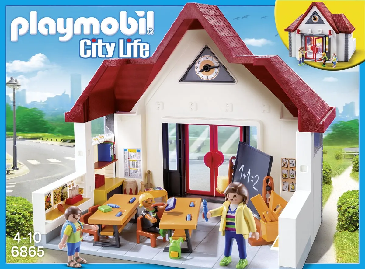 Playmobil Meeneemschool 6865 - Multicolor