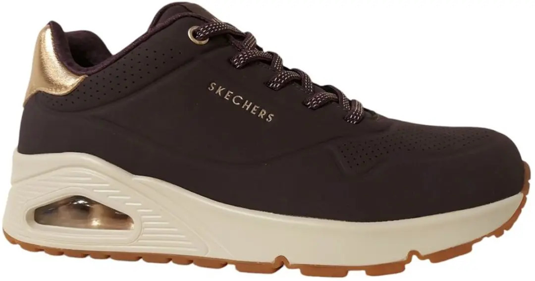 Skechers Uno Shimmer Away Sneakers 108221 - Paars - afbeelding 2 van 6