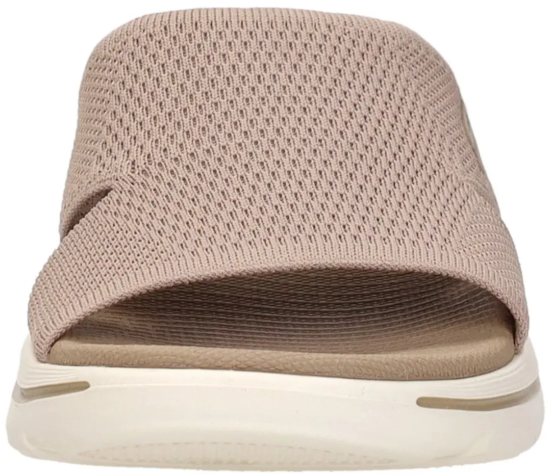 Skechers Go Walk Arch Fit 2.0 Slippers - Beige - 42 - afbeelding 6 van 6