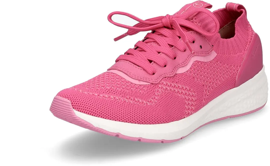 Tamaris lage damessneaker damesschoenen veganistisch M2373942 roze