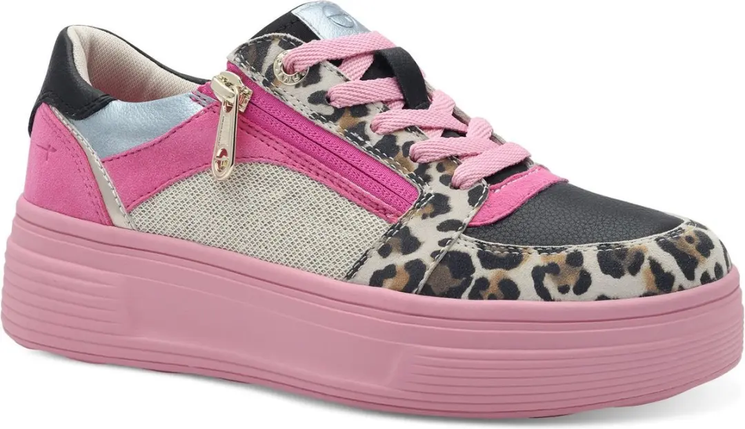 Tamaris WIDE FIT Dames Sneaker 8-83715-44 591 Wide Fit Maat: 38 EU