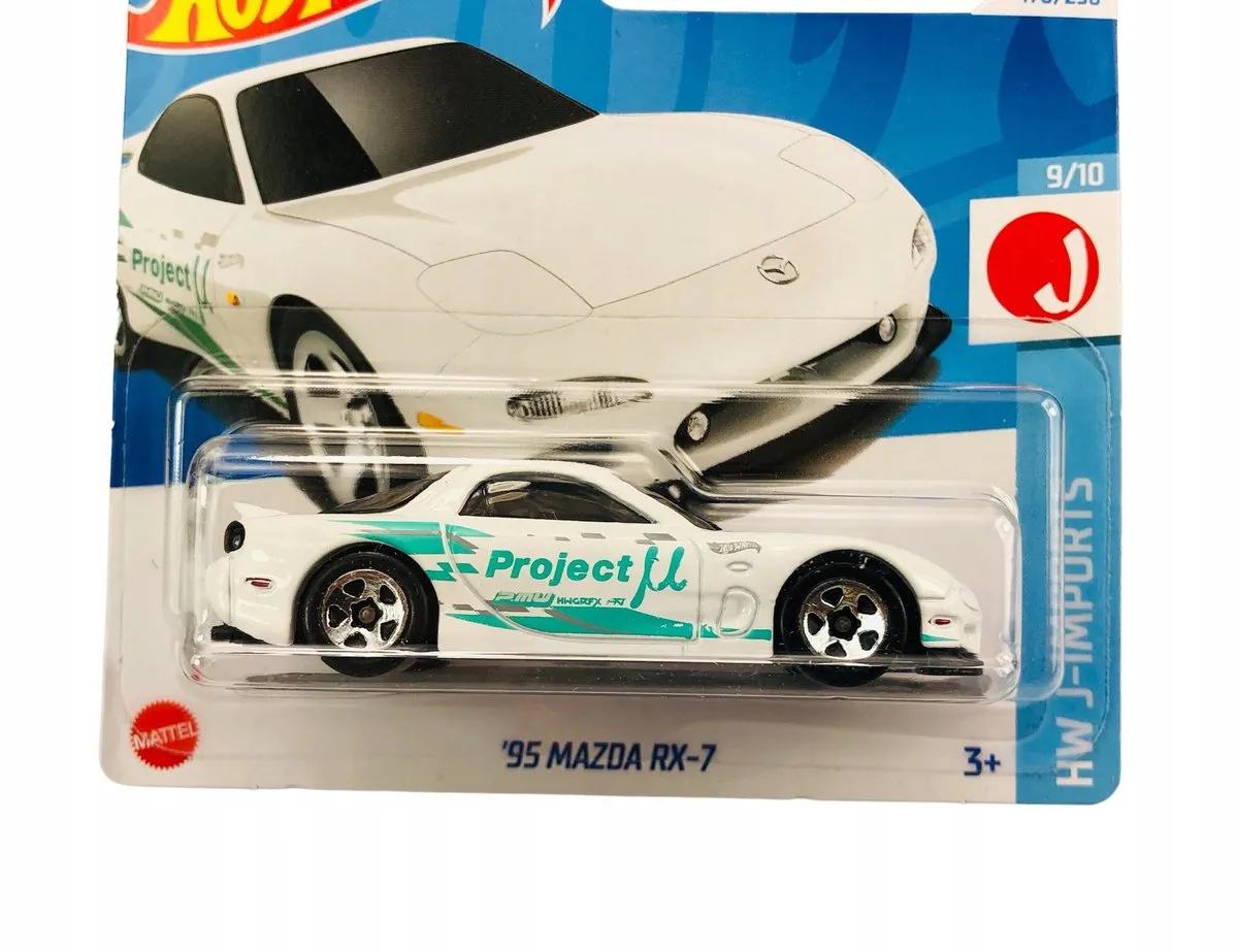 Hot Wheels Mazda RX-7 HTC46 - Wit
