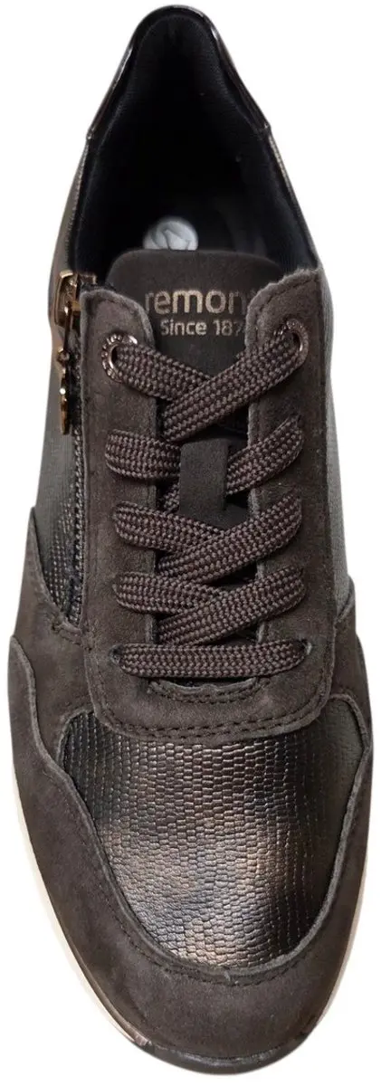Remonte D1G08-25 Sneakers Dames - Bruin Brons Nubuck - afbeelding 4 van 6