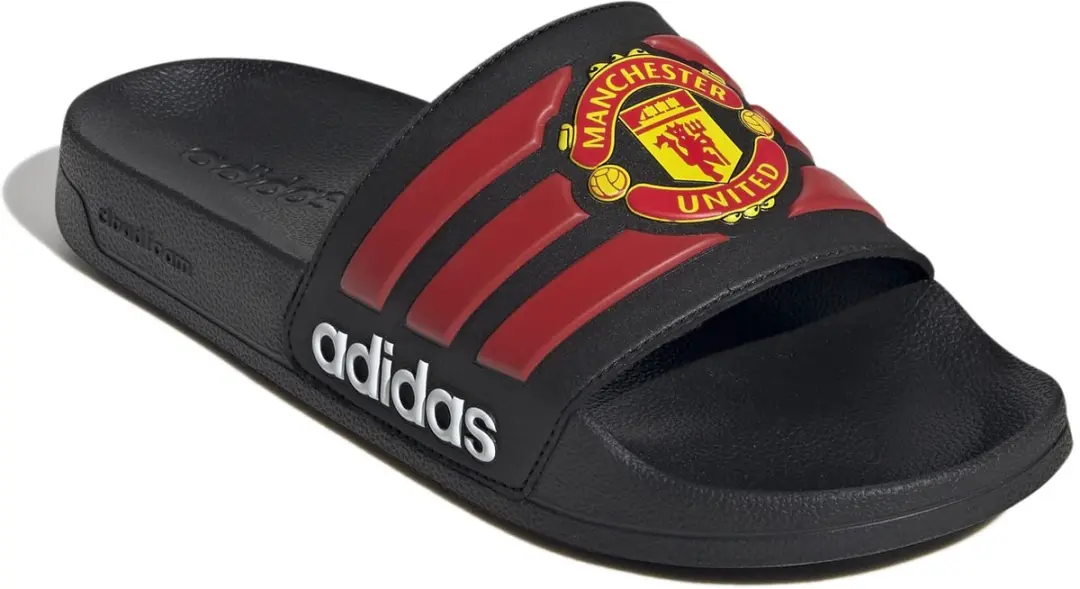 Manchester United Adidas slippers Adilette zwart/rood