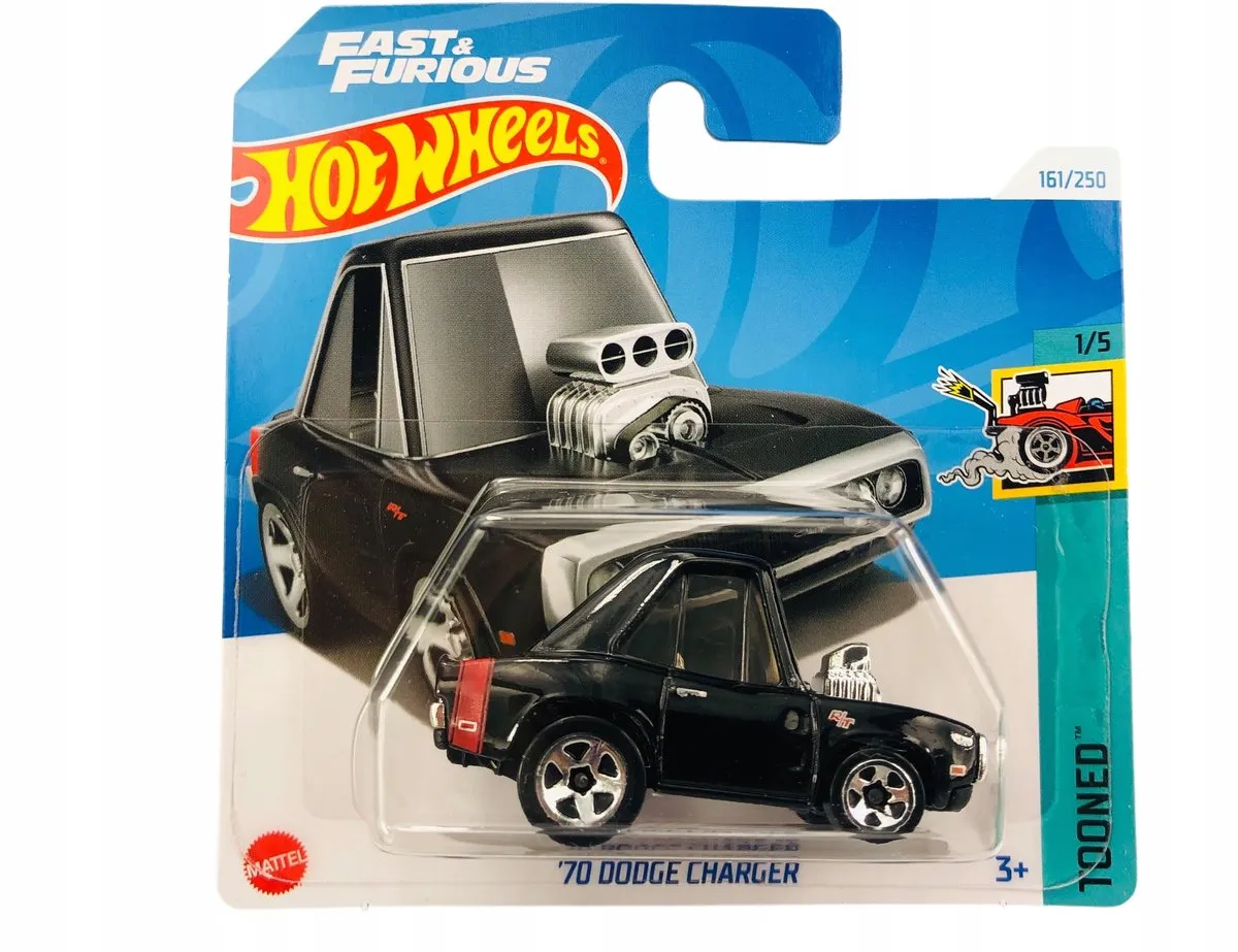 Hot Wheels '70 Dodge Charger Tooned 1/5 HTB40 Modelauto