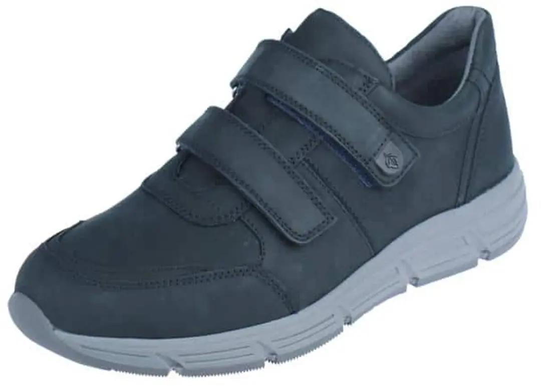 Wäldlaufer Heren Klittenbandschoen 323301 Haslo - Blauw - Maat 44.5 - afbeelding 3 van 5