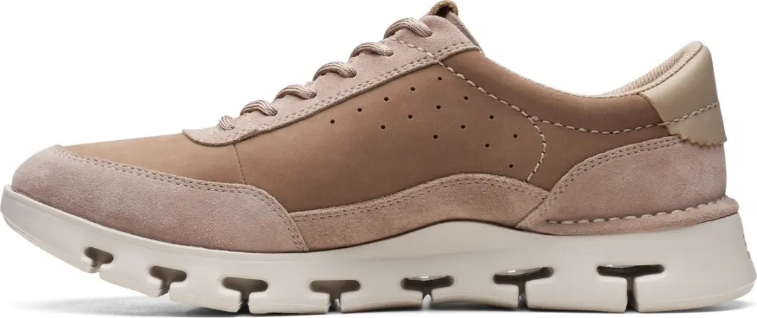 Clarks Nature X One Sneaker 44 - Taupe - afbeelding 5 van 6