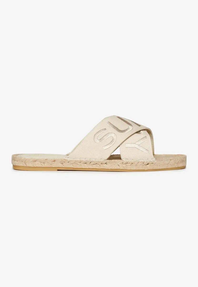 Superdry Espadrille Slippers WF310221A - Dames 38 - Natural - afbeelding 2 van 6