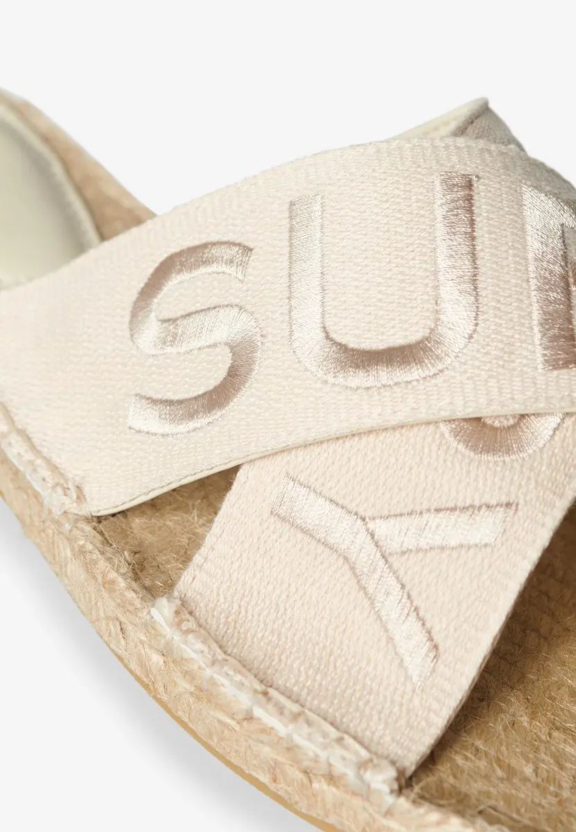 Superdry Espadrille Slippers WF310221A - Dames 38 - Natural - afbeelding 6 van 6