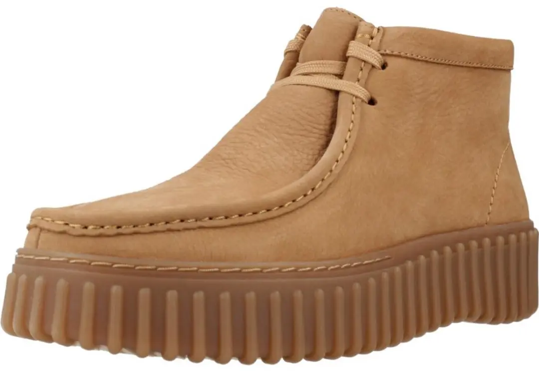 Clarks Torhill Moss Veterschoenen - Cognac - afbeelding 5 van 6